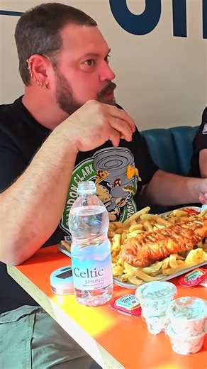 Fish and chips speed challenge