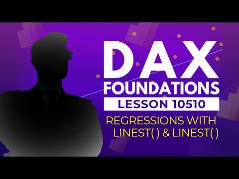 REGRESSIONS IN POWER BI WITH LINEST AND LINESTX FUNCTIONS | Free DAX Course