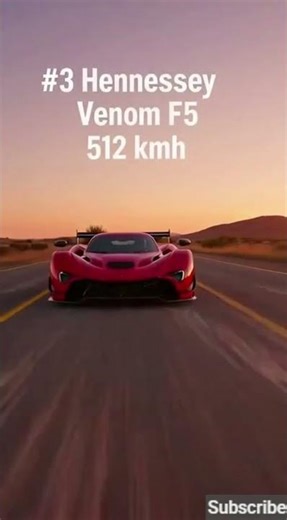 Top 5 Fastest Cars in the World 2026