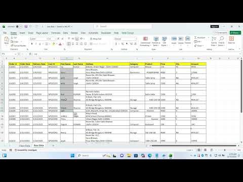 Data Import & Export in Excel (Text, PDF, Web) | Power Query Data Cleaning Tutorial