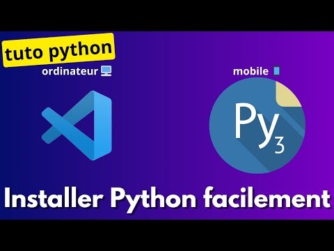 installer vs code et pydroid 3–python facile (débutant)