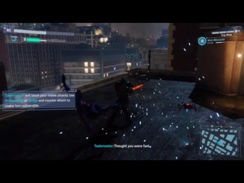 Marvel's Spider-Man Taskmaster Fight Part 1