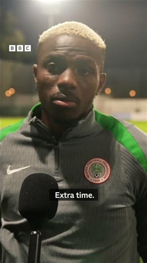 Will it be amala or pounded yam for Nigeria's Osimhen? - BBC Africa