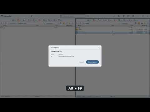 Meneaufile — the file explorer