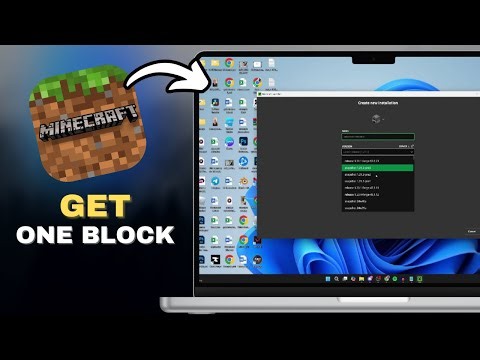 How To Get One Block On Minecraft in SECONDS!