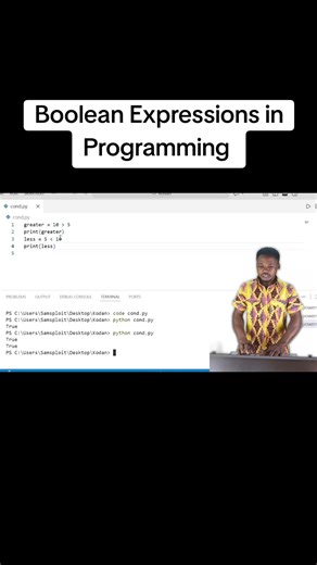 Understanding Boolean Expressions in Programming