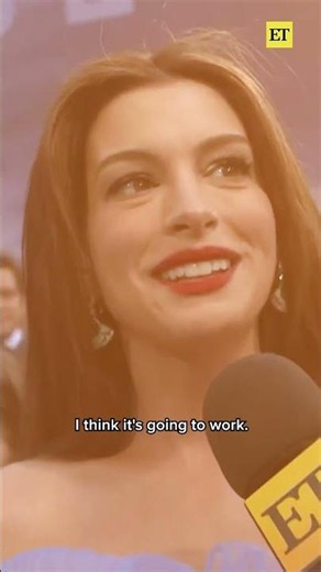 Anne Hathaway Reacts to Going Viral For Wearing Dress Backwards