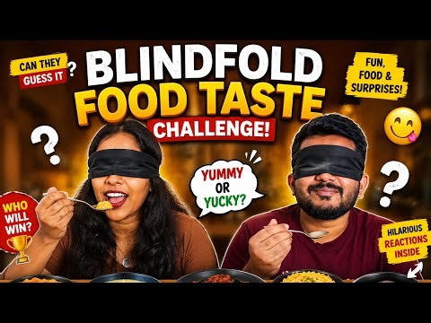 Can We Identify These Foods Blindfolded? 😱 Hilarious Reactions😅
