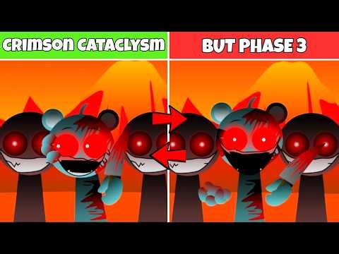 Incredibox Sprunki : Crimson Cataclysm But Phase 3 Mega Update #sprunki #incredibox