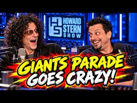Sal & Richard’s Wild Giants Parade Interviews | Howard Stern Show 2026