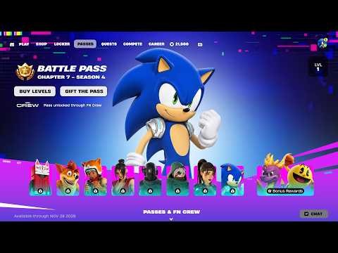 Fortnite Chapter 7 Season 4 Battle Pass
