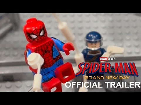 Spiderman Brand New Day | Official Trailer | Lego Stop Motion Recreation 