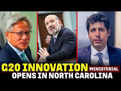 LIVE: Nvidia CEO Jensen Huang , OpenAI CEO Sam Altman speak at G20 technology meet in North Carolina