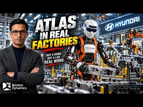 Boston Dynamics Just Put Atlas in a Real Car Factory 🤖 — Here’s What Happens Next