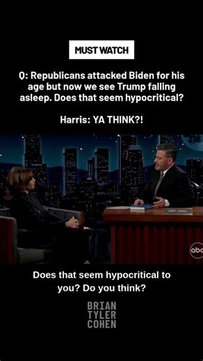 Kamala deals PUBLIC HUMILIATION to Trump live on air