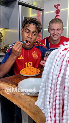 Yamal Thought It Was Noodles 😭🍜 #parody #football #haaland #worldcup