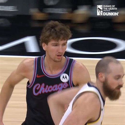 Which Bulls player will have the most dunks in the month of January? Reply to this post with your guess and you might win 100-level tickets and a Dunkin' gift card! We’ll randomly select a winner from those who picked correctly at the end of the month. Matas Buzelis recorded the most dunks for the Bulls in December with 10 slams! If you picked Matas at our last contest, keep an eye on your messages. You may be our winner! | Chicago Bulls