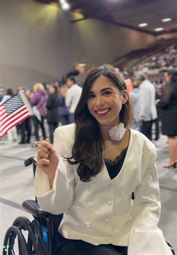Proud Immigrant Becomes U.S. Citizen After Hospital Stay