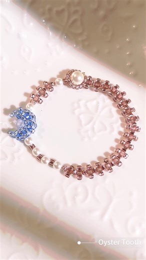 DIY Seedbead Moon Bracelet Tutorial