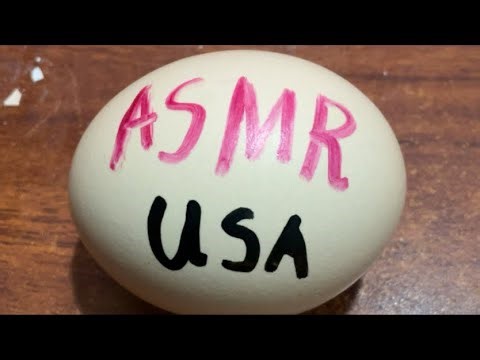 Raw egg peeling challenge : ASMR Live #166