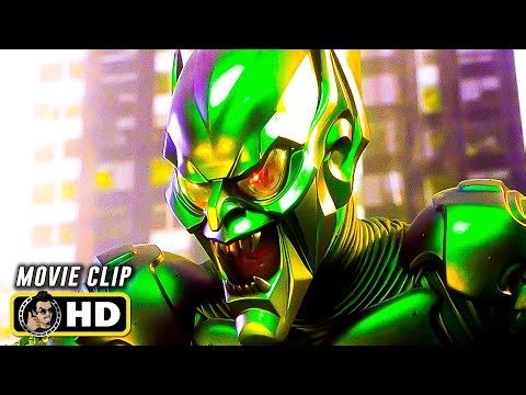 Best GREEN GOBLIN Scenes in SPIDER-MAN (2002) Willem Dafoe