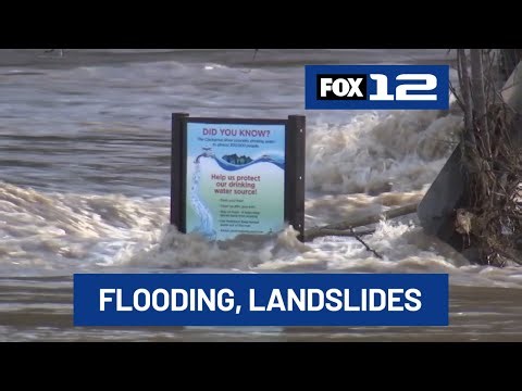 Team Coverage: Rain brings flooding, landslides to Portland area