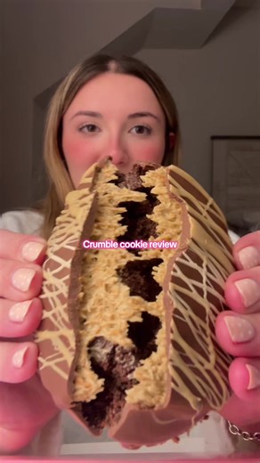 Crumble Cookie Menu Review by an Albanian Girl