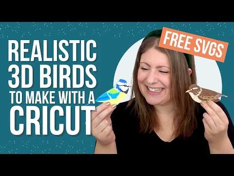 Free 3D Bird SVGs 🐦 Make Adorable Blue Tit & Wren Papercrafts
