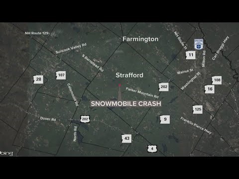 New Hampshire officials urge caution after 2 snowmobile crashes