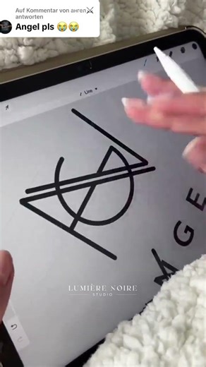 Create a Stunning Logo for Angel with Lumière Noire Studio #LogoDesign #GraphicDesign