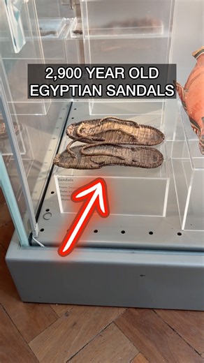 Miraculously intact Ancient Egyptian Sandals