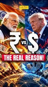 Why Is the Indian Rupee Weaker Than the US Dollar? 🤯 #Shorts