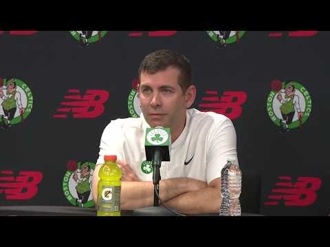 Celtics President Brad Stevens talks about roster changes