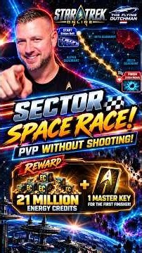 Star Trek Online PvP… WITHOUT SHOOTING?! 🏁 #sto #gaming #startrekonline #pvp #sectorspace #race