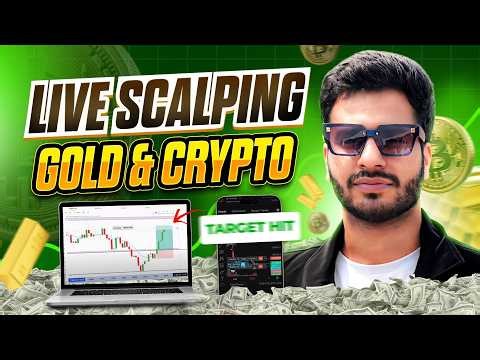Crypto Gold Live Trading 16 March | Market Trader | #goldtrading #cryptotrading #bitcoin