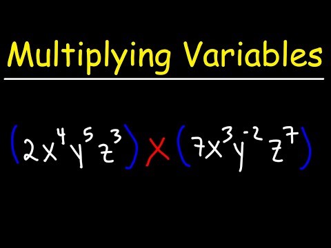 Multiplying Variables with Parentheses and Exponents - GED Math