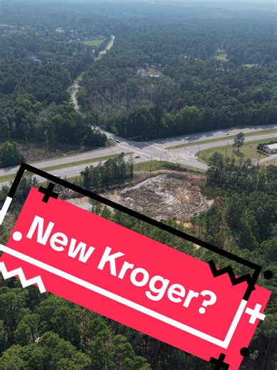 The long work has started on the new Kroger. let's just hope they bring in some decent stuff and not more chicken #borodrones #georgiasouthern #gsu #gata #hailsouthern