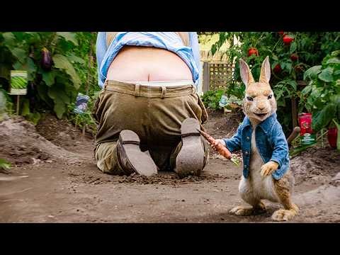 All The Funniest Scenes From The PETER RABBIT Movies 🥕 4K