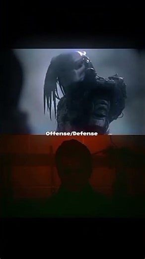 Jungle Hunter Predator Vs Michael Myers (HK) #predatorbadlands #halloween #movieedits #shorts #edit