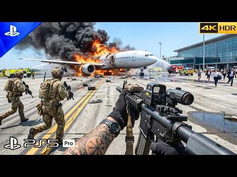 Russia Shot Down a Passenger Plane and Invaded | Ultra-Realistic Gameplay [PS5 4K] Call Of Duty