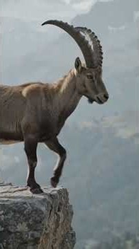 😱 Born to Survive! Mountain Goats Defy Death on the World's Steepest Cliffs! 🐐🏔️