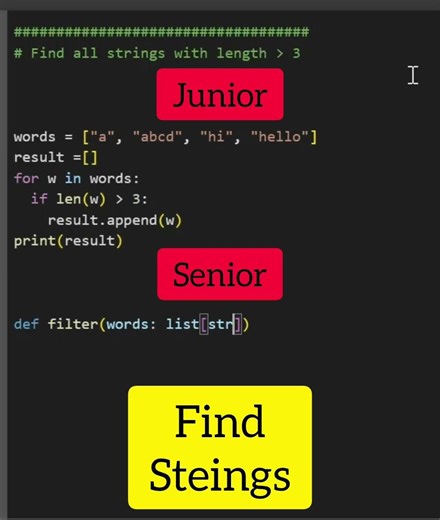 Find strings in Python