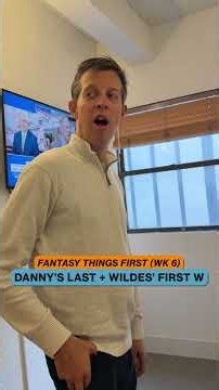 6 weeks in and Danny’s regretting ever starting this league 😭 #nfl #fantasyfootball