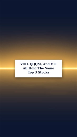 VOO vs QQQM vs VTI: How Nvidia, Apple & Microsoft Shape Returns
