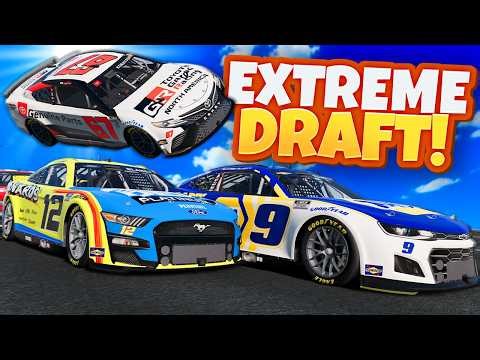 Extreme NASCAR Draft Racing in Multiplayer! (BeamNG Drive)