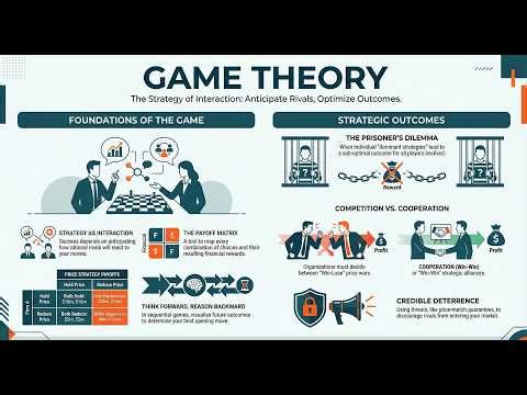 Game Theory | Predict Competitor Decisions Like a Pro | [Summary] | #gametheory #competition
