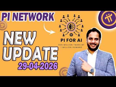Pi Network New Opportunity 🤯 Earn from AI Tasks? 526M Work Completed! | Pi Coin Latest Update