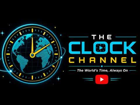 🇺🇸 EST Live Clock 24/7 | Eastern Standard Time | New York Boston | THE CLOCK CHANNEL