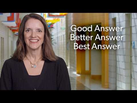 Behavioral Interview Answers