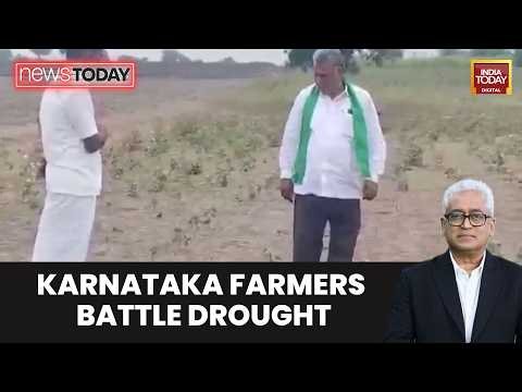 Karnataka Drought Crisis: Failed Crops, Debt Surge and Push for Central Aid | Farmers | Rajdeep Show